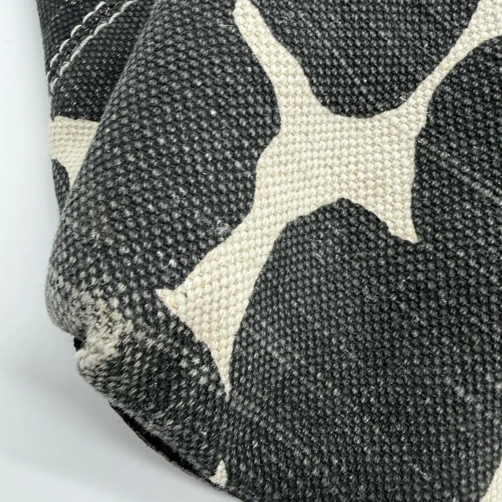 Kate Spade Louis 2 Hot Spot Satchel Splodge Dot Tote Black & White FLAWS